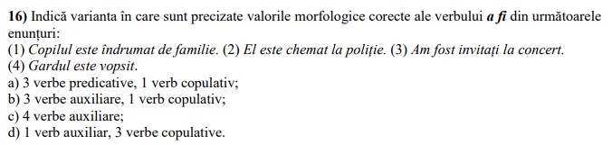 Subiect greșit la admiterea la Academia de Poliție 2022